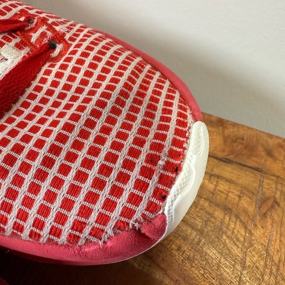 Nike Red and White Lebron Witness Sneakers, Men’s 8.5 - Picture 3 of 12